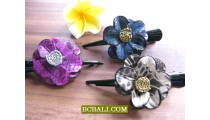 bali leather hair accessories kids women fashion